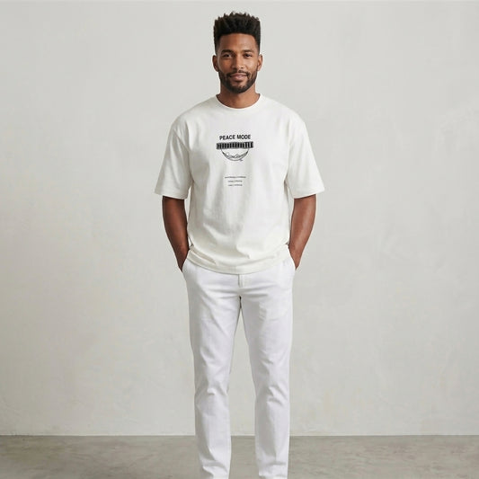 Peace Mode Studio T-shirt White