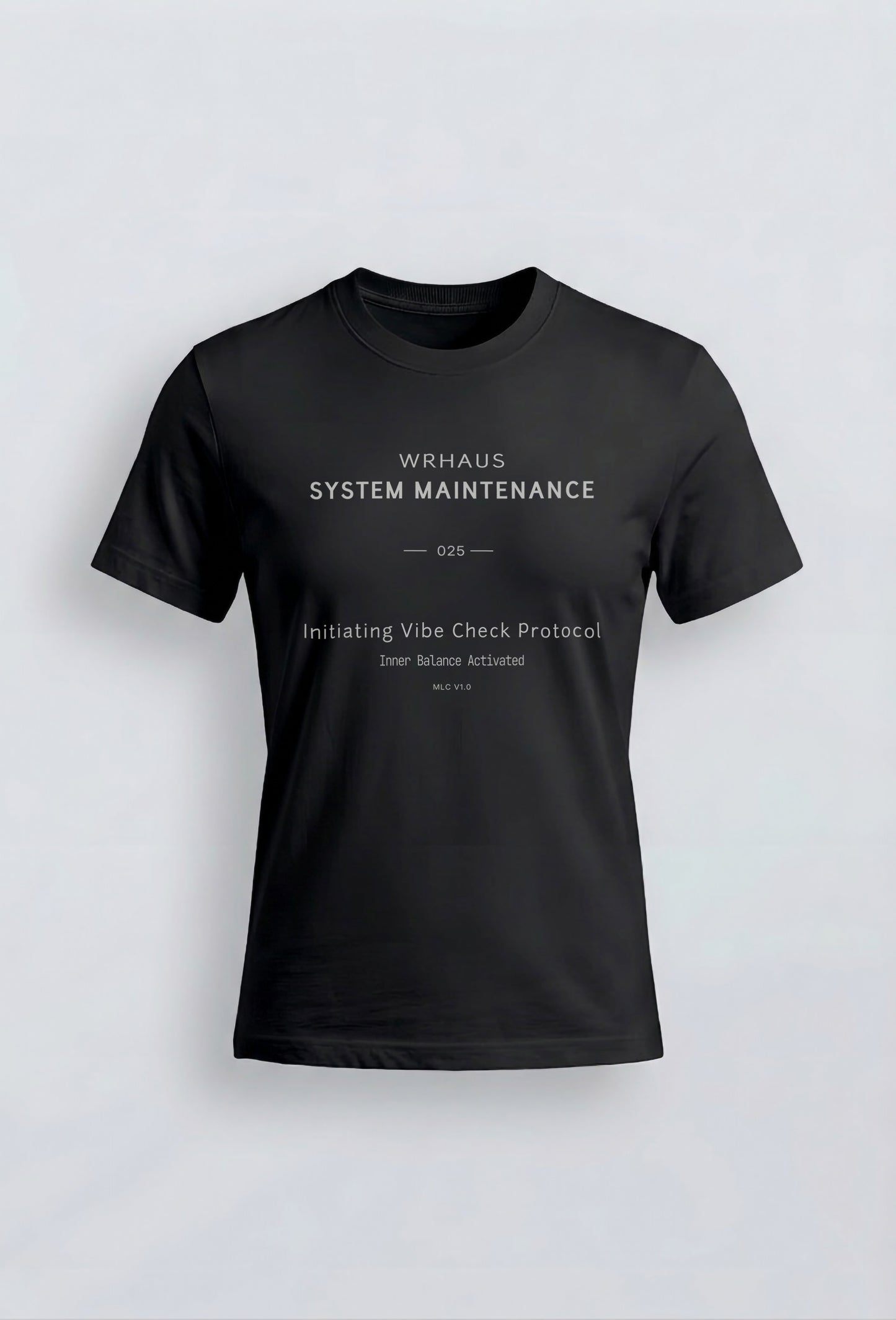 System Maintenance T-Shirt - Black