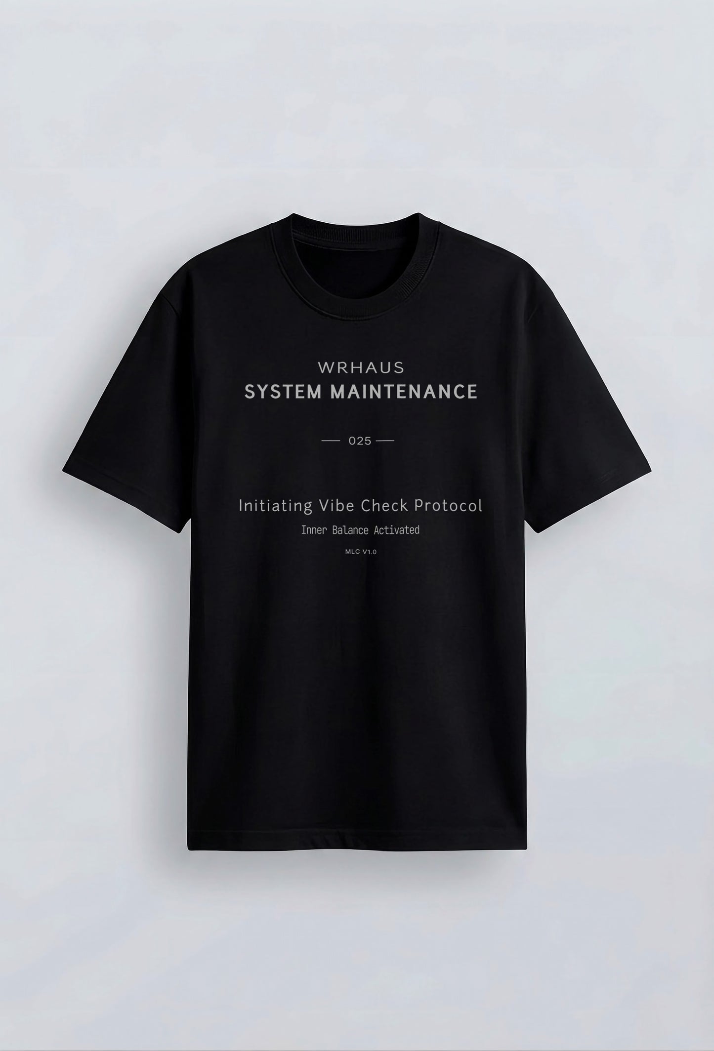 System Maintenance T-Shirt - Black