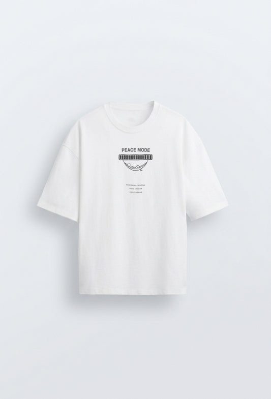 Peace Mode Studio T-shirt White